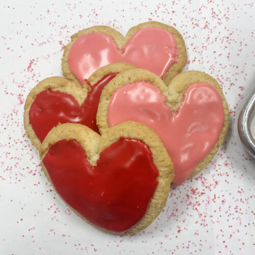 Frosted Heart Cookie